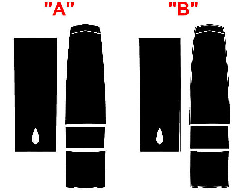 2016 et plus Chevrolet Camaro Factory Style LS, LT, RS, SS Bandes centrales
