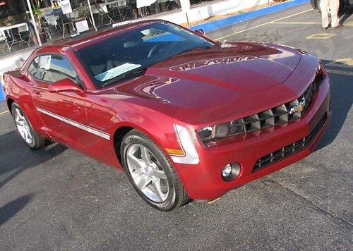 Autocollants en vinyle à rayures latérales Chevrolet Camaro Mid-Body Line 2010-2013
