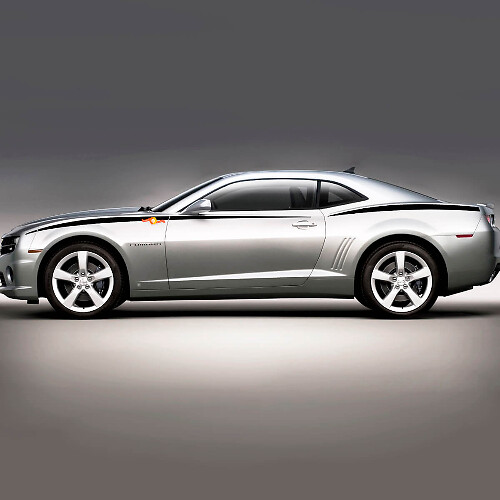 Upper Fender Accent Stripe Pair Aile Latéral Autocollant vinyle pour Chevrolet Camaro 2010-2015