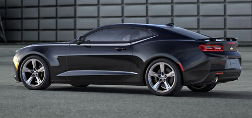 Kit d'autocollants en vinyle pour carrosserie latérale Chevrolet Camaro 2016 et plus
 1