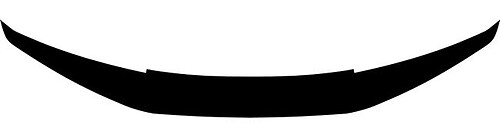 Kit d'autocollants en vinyle occultant pour pare-chocs arrière Chevrolet Camaro 2016 et plus
