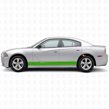 Paire 2011 - 2014 Charger Rocker Panel Stripe Kits Vinyl Stickers Stickers_3