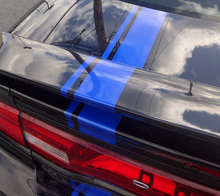 2006 & Up Dodge Charger Offset Style Rally Stripe Kit Vinyle Stickers Autocollants 2