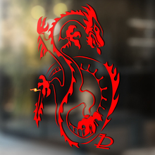 Autocollant Vinyle Universel Style Asiatique Dragon_2