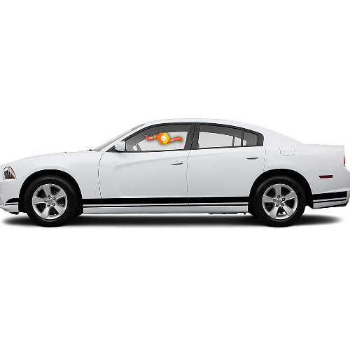 Bandeaux de bas de caisse pour Dodge Charger 2011-2014