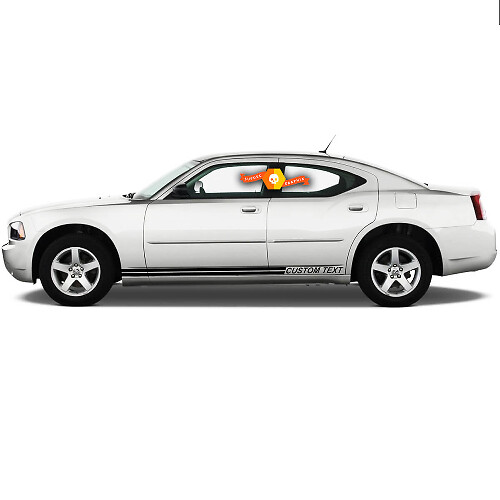 Kits de bandes de panneau à bascule Charger Rally Style 2006-2010