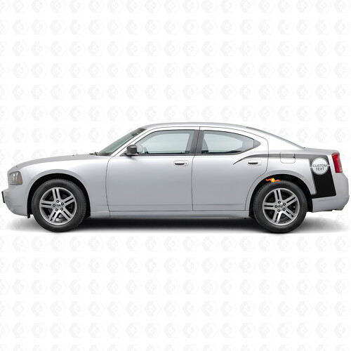 Autocollant en vinyle personnalisé style Super Bee pour garde de lit Dodge Charger 2006-2010