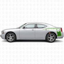 Autocollant en vinyle personnalisé style Super Bee pour garde de lit Dodge Charger 2006-2010_3