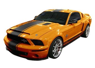 2005 & 2020 Ford Mustang Super Snake Style Rally Stripe Kit Vinyle Stickers Autocollants 1