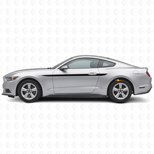 Kit de décalcomanies latérales en vinyle à bandes d'accent pour Musclecar Musclecarmodel 2015-2020