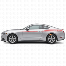 Autocollant Vinyle Décoratif Personnalisé de Bandes Latérales pour Musclecar Mustang 2015-20_3