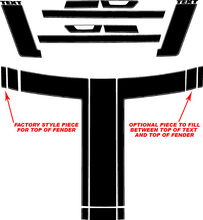 2013 Ford Mustang BOSS Hood & Stripe Kit Vinyl Stickers Autocollants 3