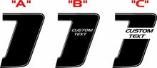 2012 Mustang Factory Style BOSS 302 Style Bandes Latérales Vinyle Stickers Autocollants 2
