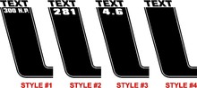 2005-2020 Up Ford Mustang BOSS Hood & Stripe Kit avec Trunk Blackout inclus 2
