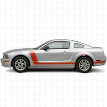 Kit de décalcomanies vinyle bandes latérales 300 CV et texte personnalisé pour Musclecar Musclecarmodel 2005-09_4