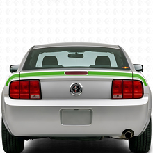 Autocollants Vinyle de Bande de Coffre Arrière Accent pour Musclecar Musclecarmodel 2005-2009_3
