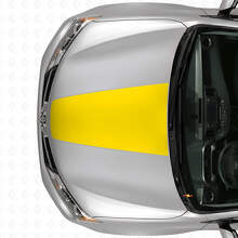 Autocollant vinyle noir pour capot Toyota RAV4 2013+_5