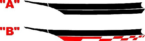 2013 et jusqu'à Dodge Dart avant Fender Accent Stripes