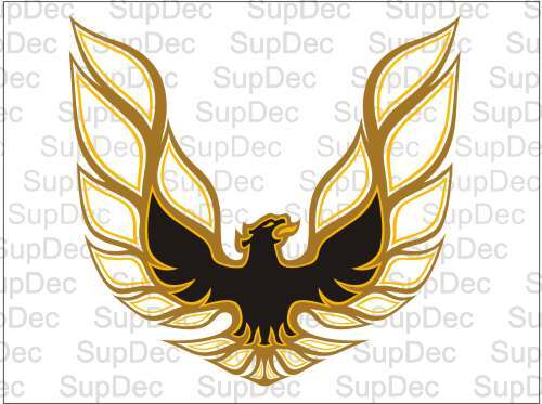 Autocollant en vinyle de capot Firebird pour Pontiac Firebird