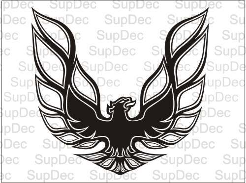 Autocollant Vinyle Capot Firebird pour Pontiac Firebird Trans Am