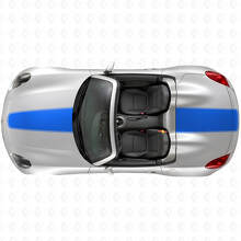 Autocollants vinyle de bandes de capot et de coffre pour Pontiac Solstice 2007+_2
