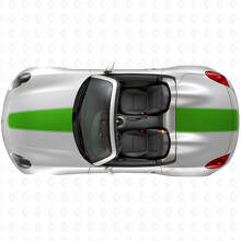 Autocollants vinyle de bandes de capot et de coffre pour Pontiac Solstice 2007+_3