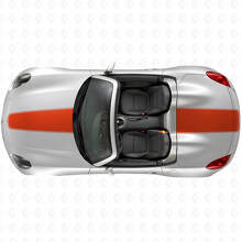 Autocollants vinyle de bandes de capot et de coffre pour Pontiac Solstice 2007+_4