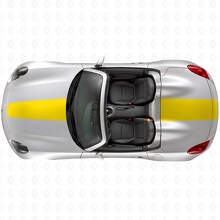 Autocollants vinyle de bandes de capot et de coffre pour Pontiac Solstice 2007+_5