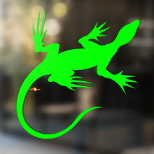 Gecko Lézard Vinyle Art Mur Fenêtre Salle De Bains Autocollant Autocollant #2
_2