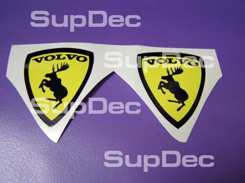 Autocollants Vinyle Emblème Volvo Moose Shield