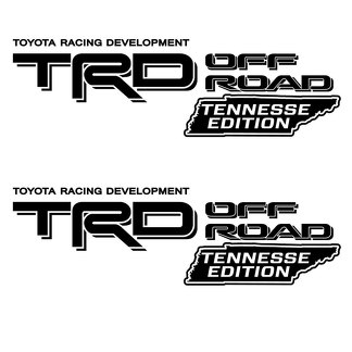 TRD OFF ROAD bed sticker autocollant Édition Tennessee Toyota Tacoma Tundra 4X4 Sport