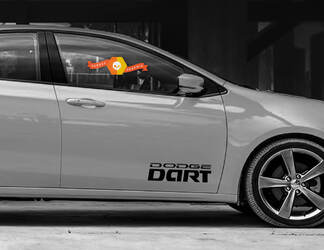 2013 2014 2015 2016 13 14 15 16 2023 Dodge Dart porte logo autocollant ensemble paire