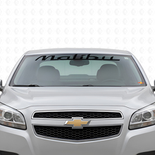 Bannière de pare-brise en vinyle Malibu pour Chevrolet Malibu_2