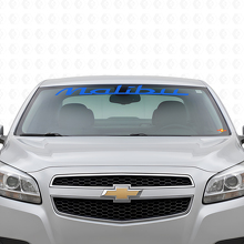 Bannière de pare-brise en vinyle Malibu pour Chevrolet Malibu_3