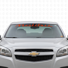 Bannière de pare-brise en vinyle Malibu pour Chevrolet Malibu_4