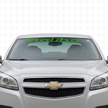 Bannière de pare-brise en vinyle Malibu pour Chevrolet Malibu_5