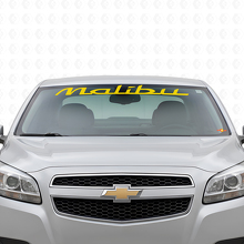 Bannière de pare-brise en vinyle Malibu pour Chevrolet Malibu_6