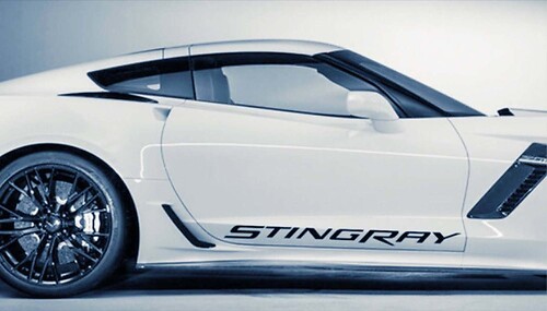 1950-2017 Chevrolet Corvette Stingray Z06 pare-brise porte corps train d'atterrissage autocollant nouveau 1apC Z06
