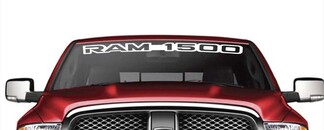1950-2017 Dodge Ram 1500 vinyle pare-brise carrosserie autocollant nouveau personnalisé 1 PC 10 couleurs