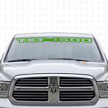 Bannière pare-brise personnalisée en vinyle pour Dodge Ram 1500_3