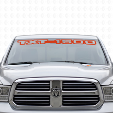 Bannière pare-brise personnalisée en vinyle pour Dodge Ram 1500_4