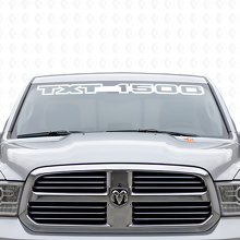 Bannière pare-brise personnalisée en vinyle pour Dodge Ram 1500_5