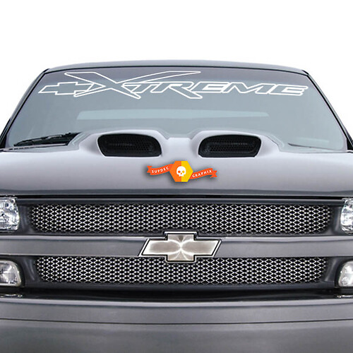 1950-2017 Xtreme S10 Pickup pare-brise corps autocollant nouveau personnalisé 1PC Tahoe banlieue Avalanche Z71
