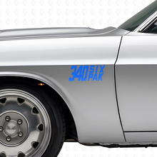 Kit de décalcomanie latérale en vinyle 340 Six Pak pour Dodge Viper Charger Ram Challenger_2