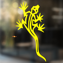 Gecko Lézard Vinyle Art Mur Fenêtre Salle De Bains Autocollant Autocollant #12
_3