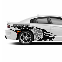 SRT Hellcat Side arrière Quarter Quarter Panel Splash Decs Stickers for Dodge Charger Graphics
 2