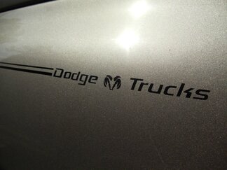 Dodge Ram Trucks Pin Stripe Insert Stickers + Votre choix de couleur