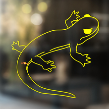 Gecko Lézard Vinyle Art Mur Fenêtre Salle De Bains Autocollant Autocollant #13
_3