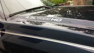 Décalcomanies de capot VORTEC HO « haut rendement » de 4,3 L - Chevrolet