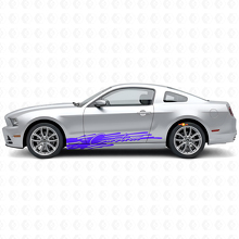 Autocollants vinyle latéraux anti-boue personnalisés pour muscle car_2